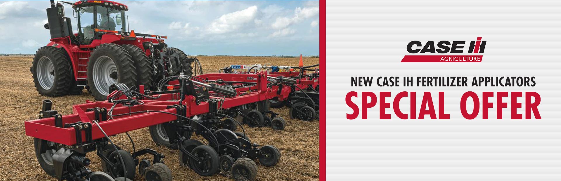 Case IH: New Case IH Fertilizer Applicators Special Offer